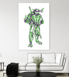 Donatello by Octavian Mihai Mielu on GIANT ART - green digital painting