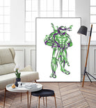 Donatello by Octavian Mihai Mielu on GIANT ART - green digital painting