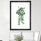 Donatello by Octavian Mihai Mielu on GIANT ART - green digital painting