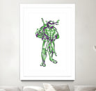 Donatello by Octavian Mihai Mielu on GIANT ART - green digital painting