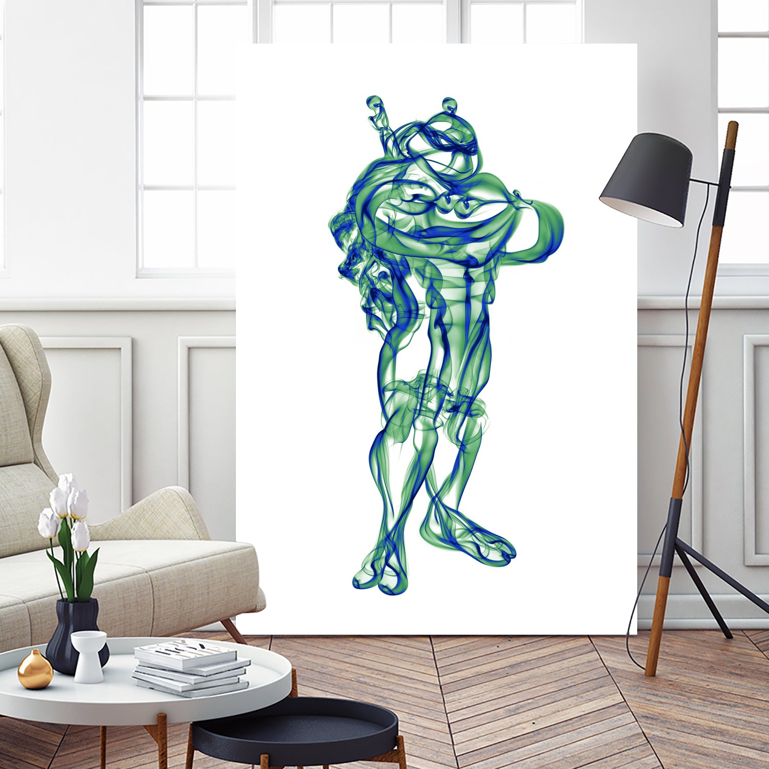 Leonardo by Octavian Mihai Mielu on GIANT ART - green character design