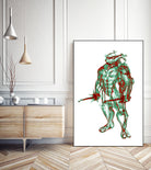 Raphael by Octavian Mihai Mielu on GIANT ART - green character design