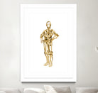 C3PO by Octavian Mihai Mielu on GIANT ART - yellow digital painting