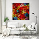 Composition #72 by Patrick Gunderson on GIANT ART - red digital painting