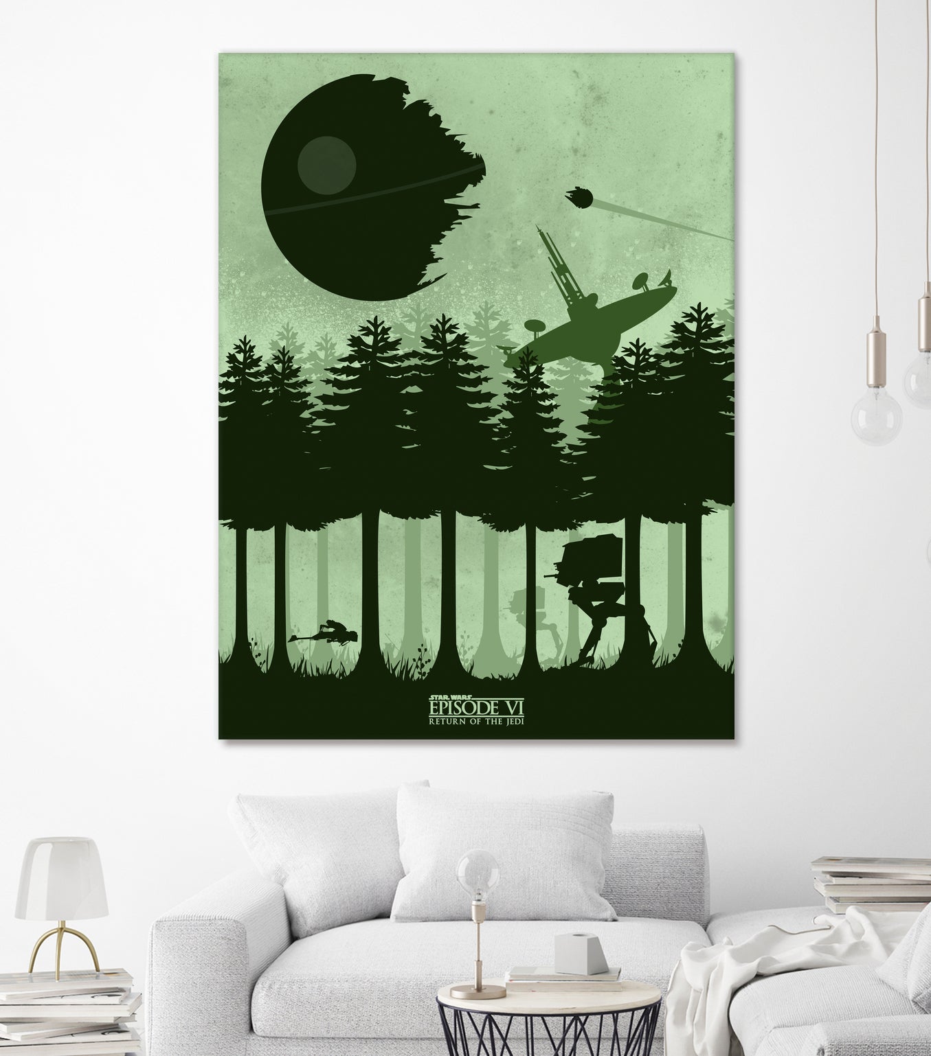 Return of the Jedi by Mateus Quandt on GIANT ART - green digital drawing