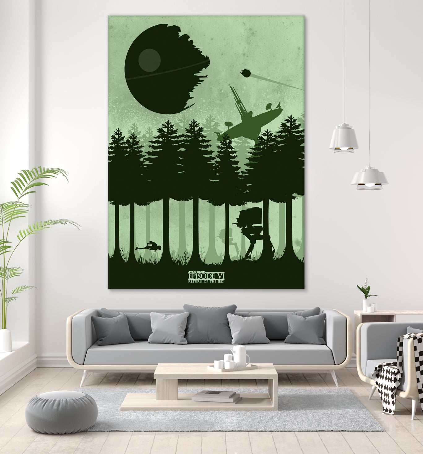 Return of the Jedi by Mateus Quandt on GIANT ART - green digital drawing