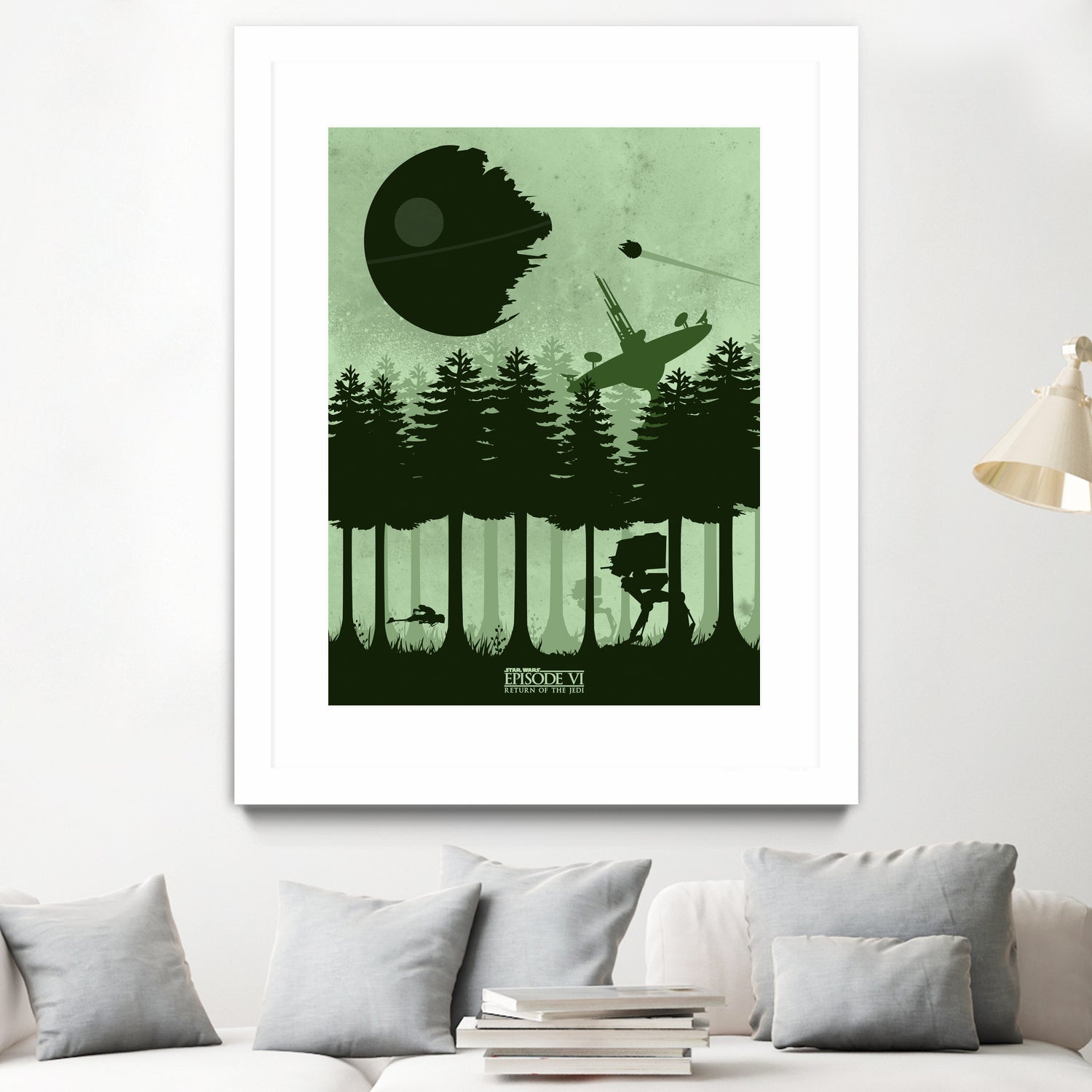 Return of the Jedi by Mateus Quandt on GIANT ART - green digital drawing