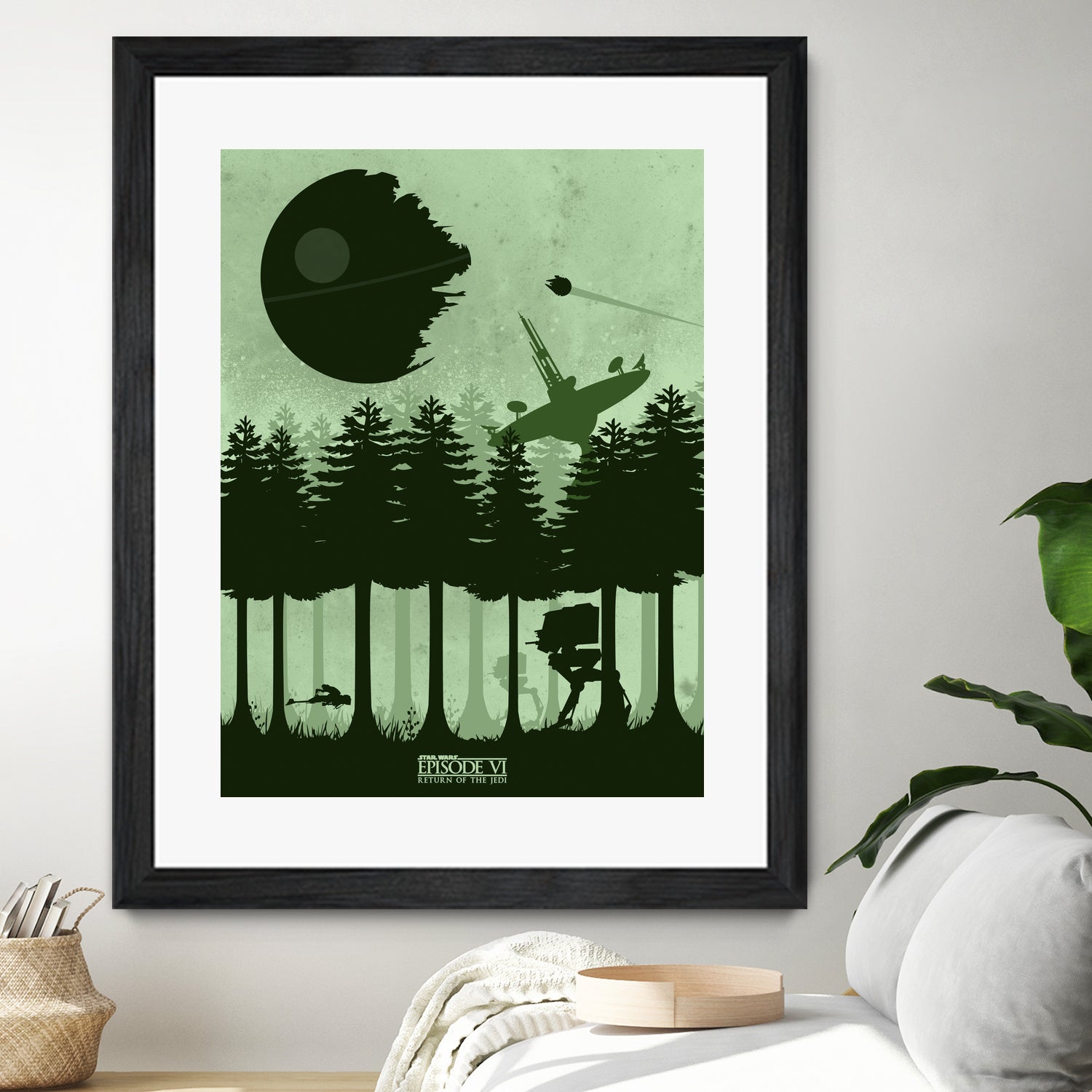 Return of the Jedi by Mateus Quandt on GIANT ART - green digital drawing