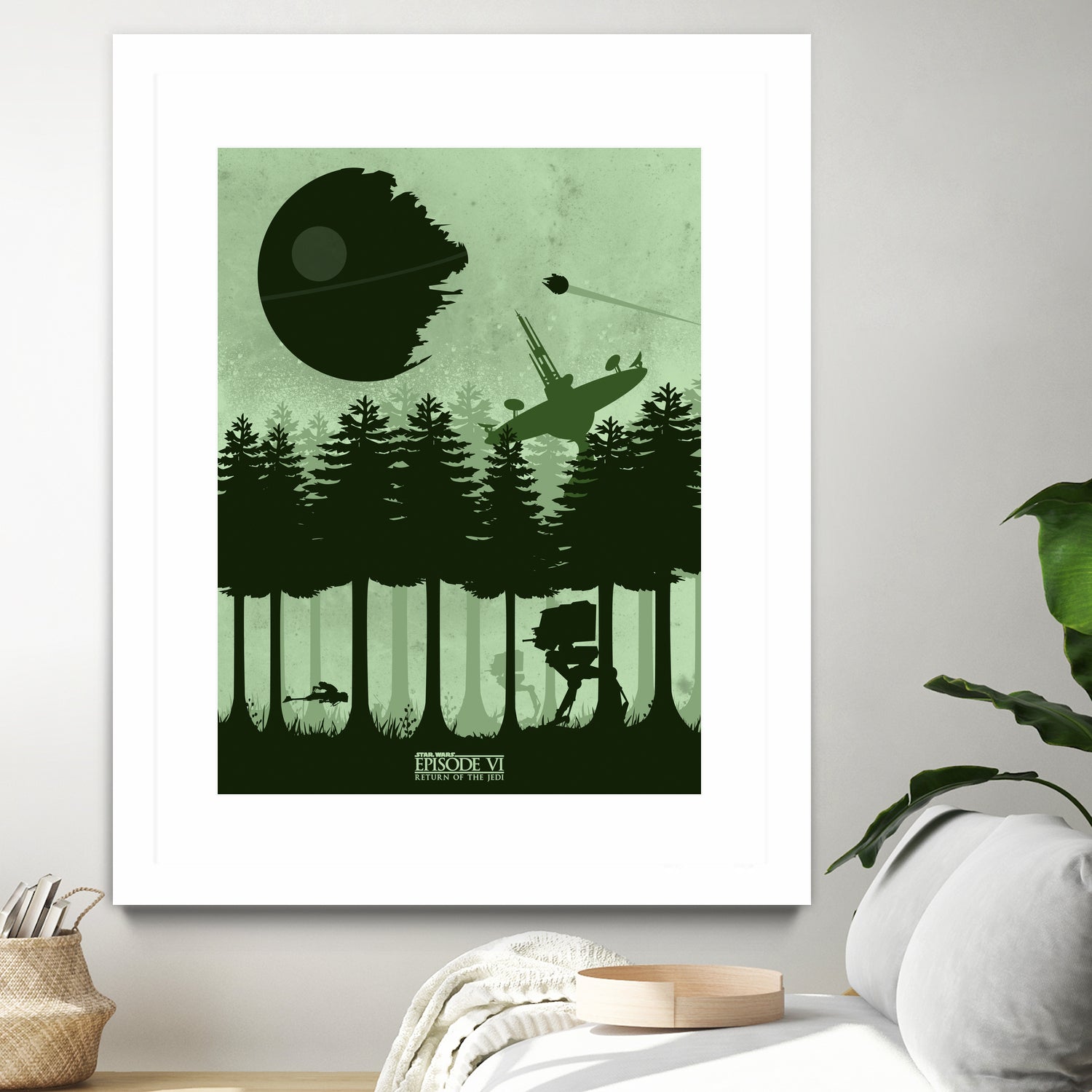 Return of the Jedi by Mateus Quandt on GIANT ART - green digital drawing