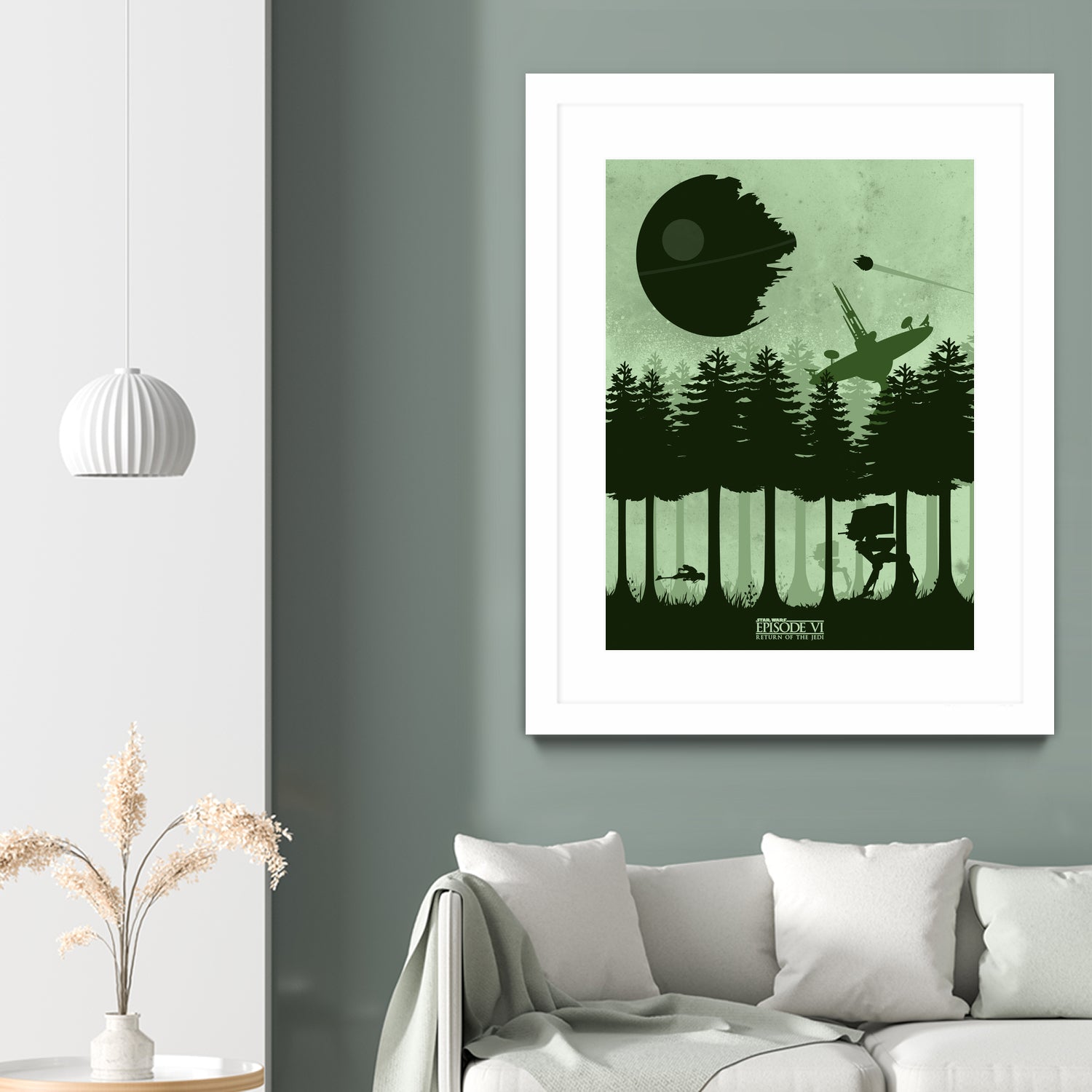 Return of the Jedi by Mateus Quandt on GIANT ART - green digital drawing