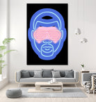 Kanye West by Octavian Mihai Mielu on GIANT ART - blue character design