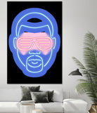 Kanye West by Octavian Mihai Mielu on GIANT ART - blue character design