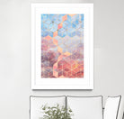 Magic Sky Cubes by Elisabeth Fredriksson on GIANT ART - yellow digital painting