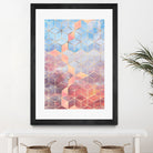 Magic Sky Cubes by Elisabeth Fredriksson on GIANT ART - yellow digital painting