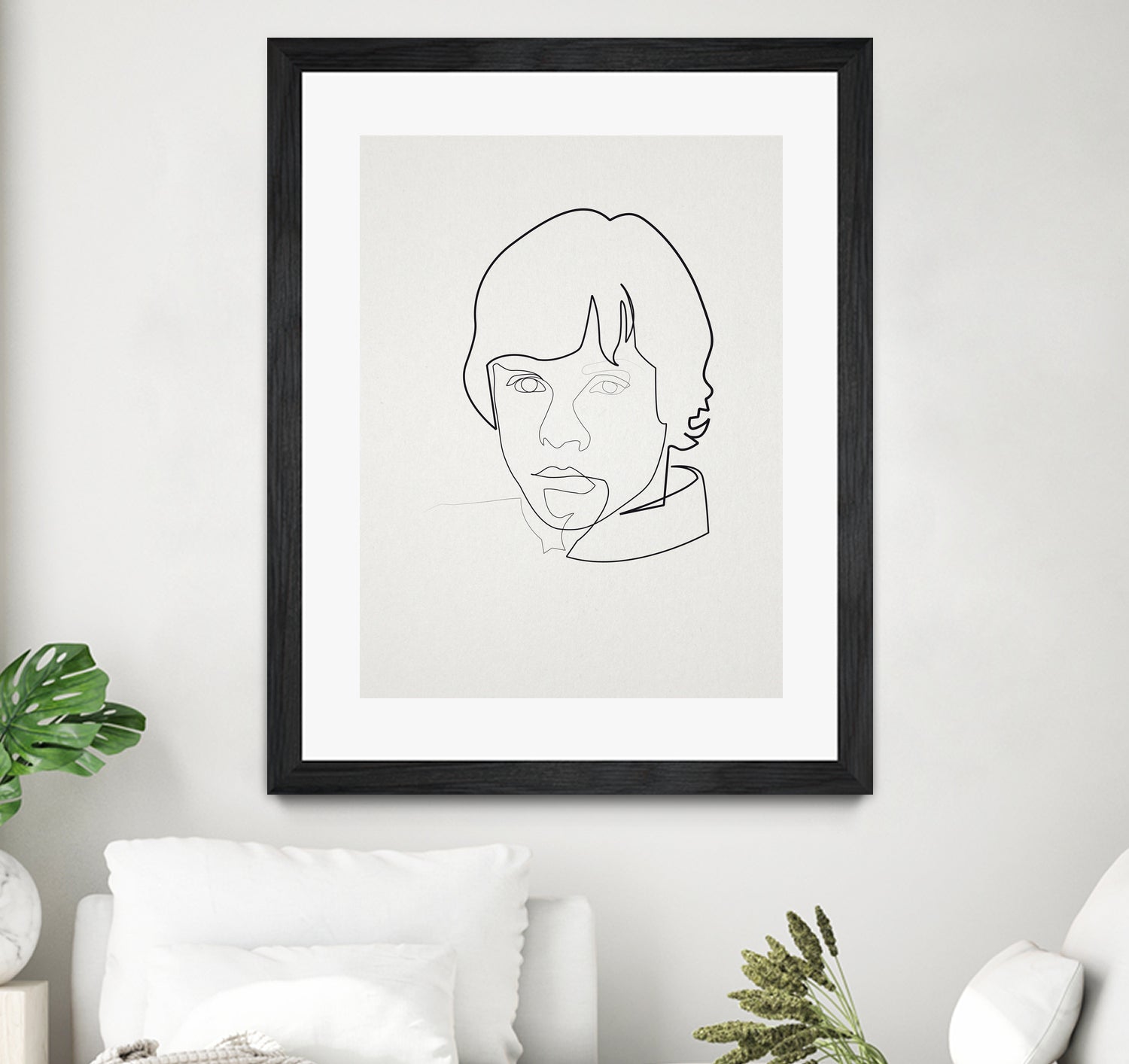 One Line Luke by Christophe Louis on GIANT ART - digital drawing