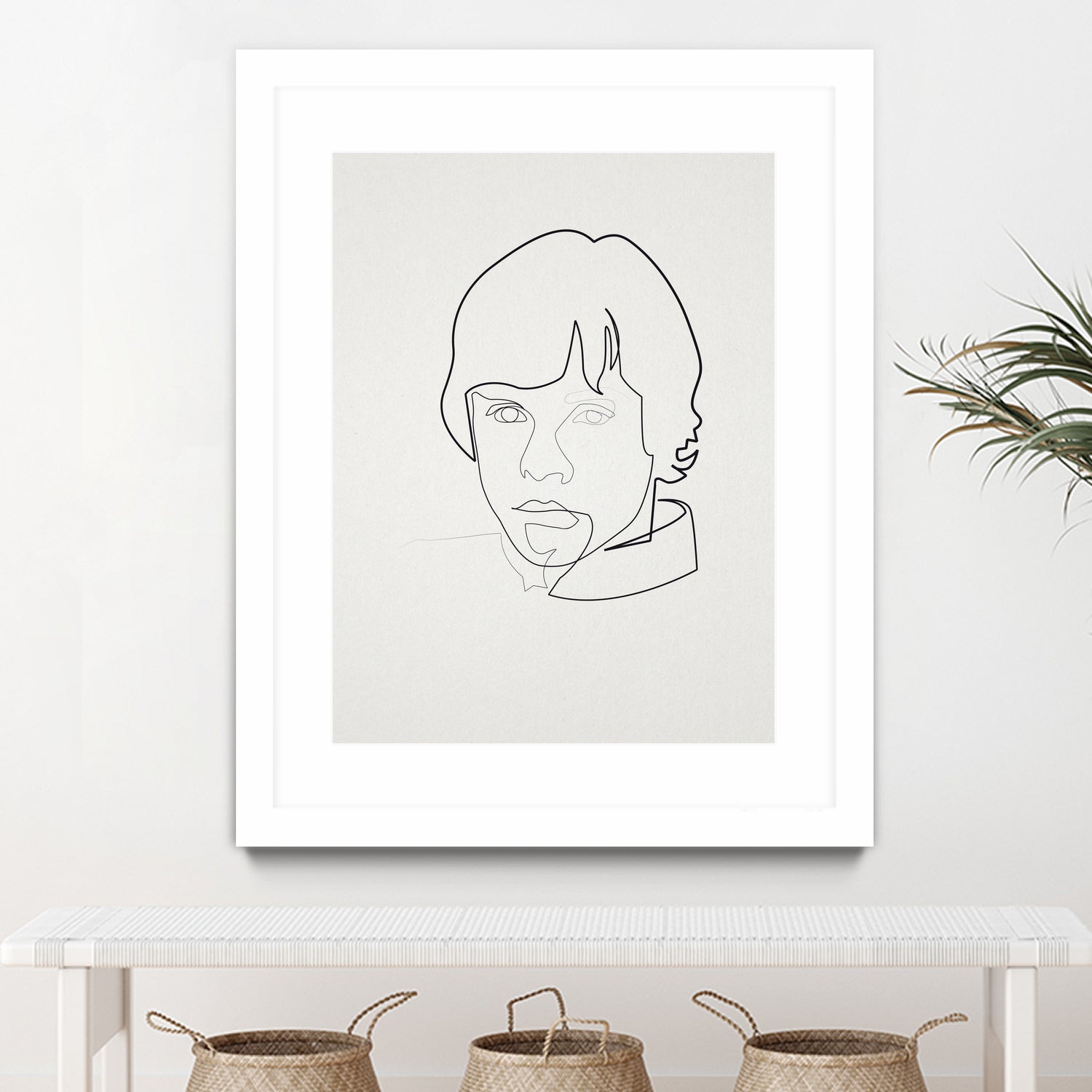 One Line Luke by Christophe Louis on GIANT ART - digital drawing