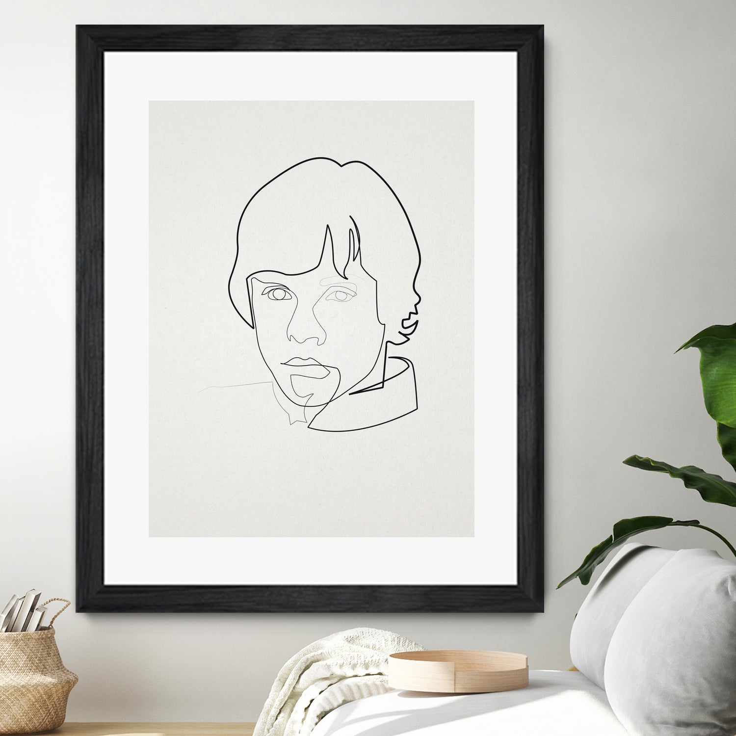 One Line Luke by Christophe Louis on GIANT ART - digital drawing