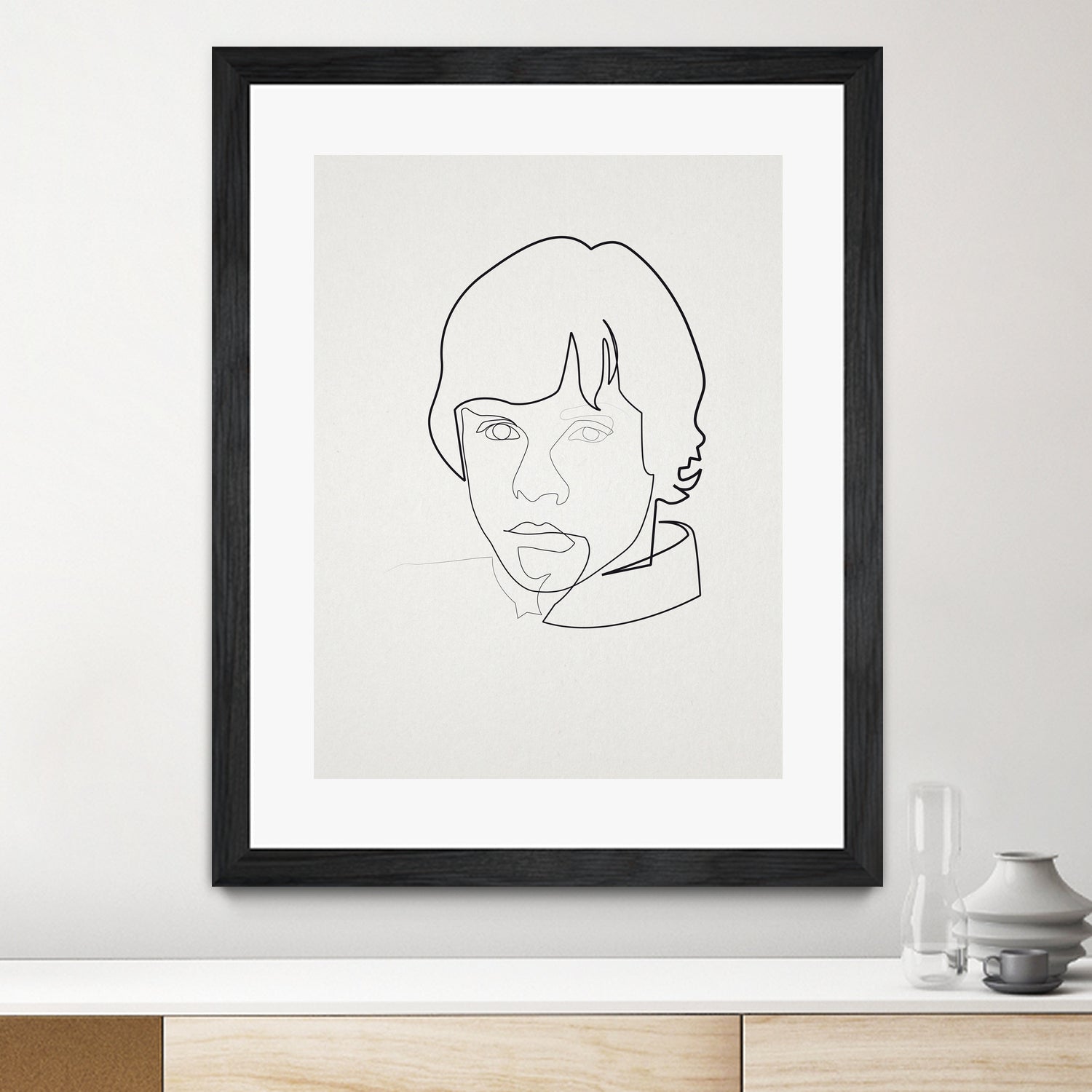 One Line Luke by Christophe Louis on GIANT ART - digital drawing