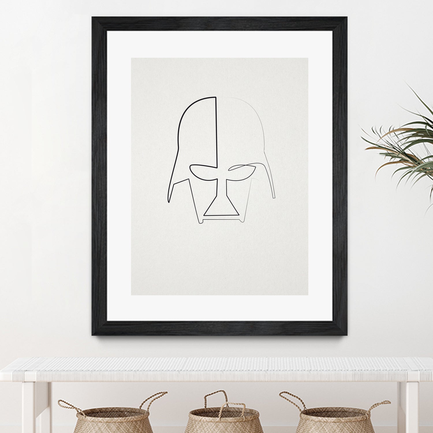 One Line Vader by Christophe Louis on GIANT ART - character design