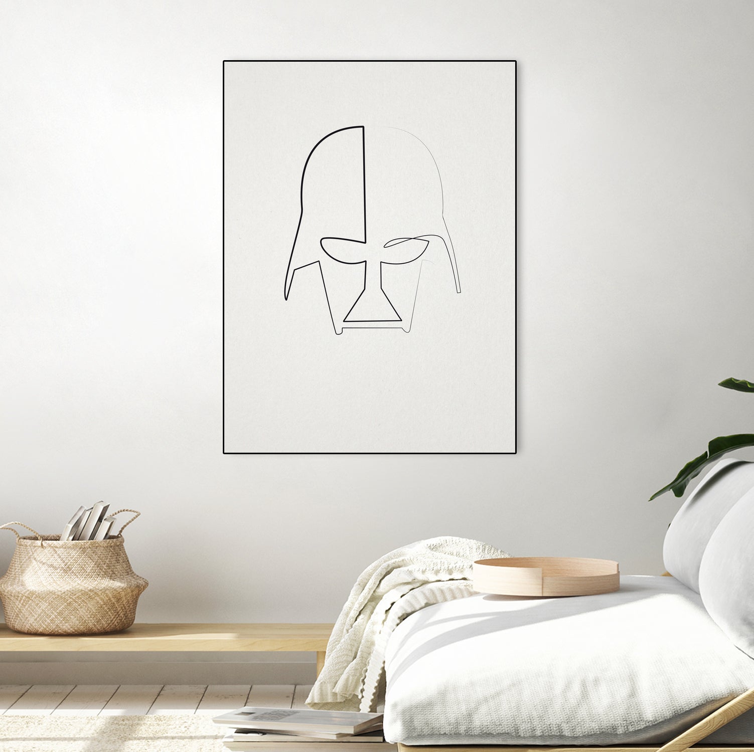 One Line Vader by Christophe Louis on GIANT ART - character design