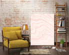 Blush Marble by Rebecca Allen on GIANT ART - pink mixed media