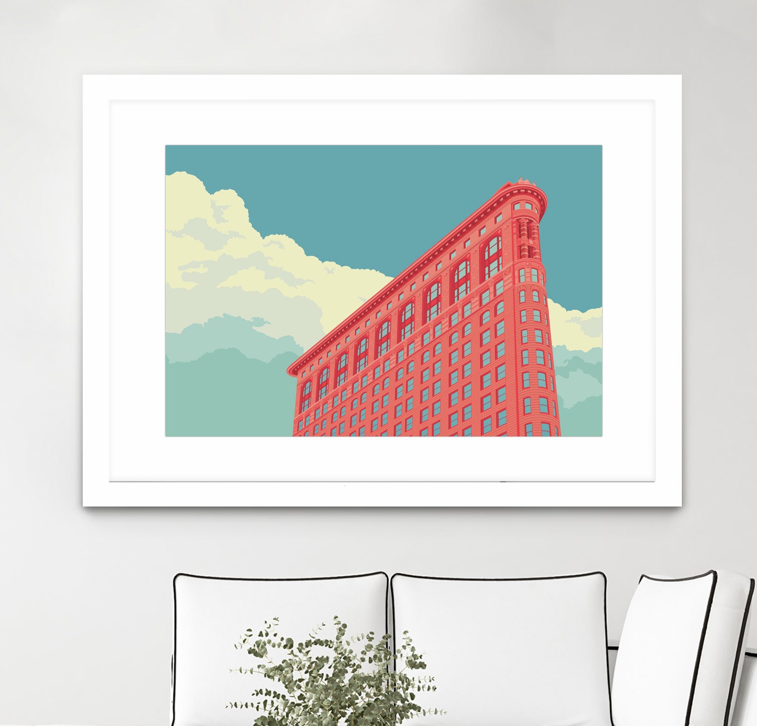 Flatiron Building by Remko Heemskerk on GIANT ART - vector illustration