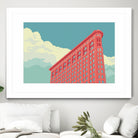 Flatiron Building by Remko Heemskerk on GIANT ART - vector illustration