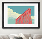 Flatiron Building by Remko Heemskerk on GIANT ART - vector illustration