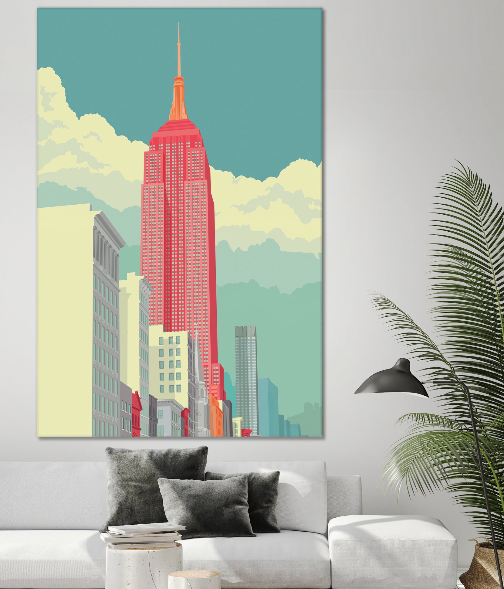 5th Avenue by Remko Heemskerk on GIANT ART - vector illustration