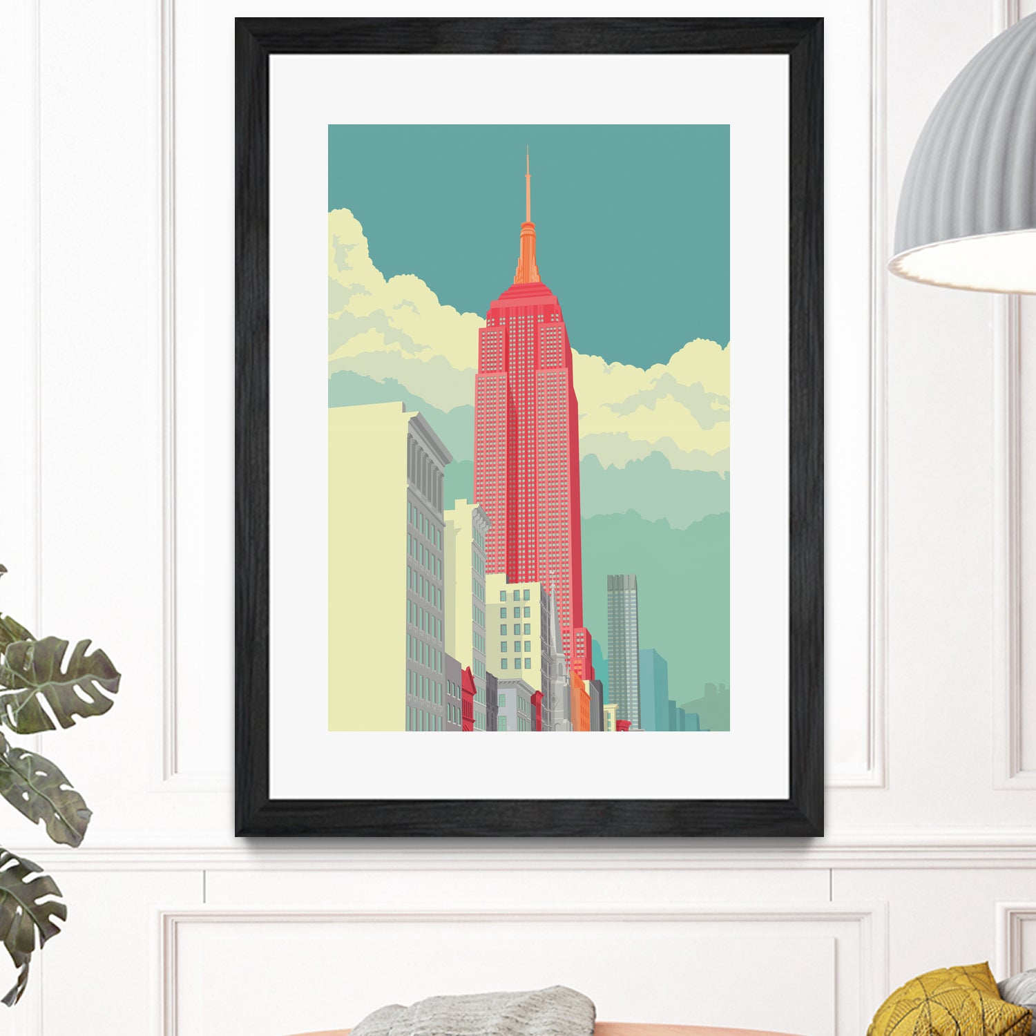 5th Avenue by Remko Heemskerk on GIANT ART - vector illustration