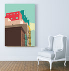 Lower East Side by Remko Heemskerk on GIANT ART - vector illustration