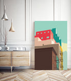 Lower East Side by Remko Heemskerk on GIANT ART - vector illustration