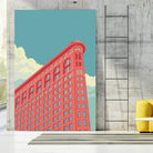 Flatiron Building 2 by Remko Heemskerk on GIANT ART - vector illustration