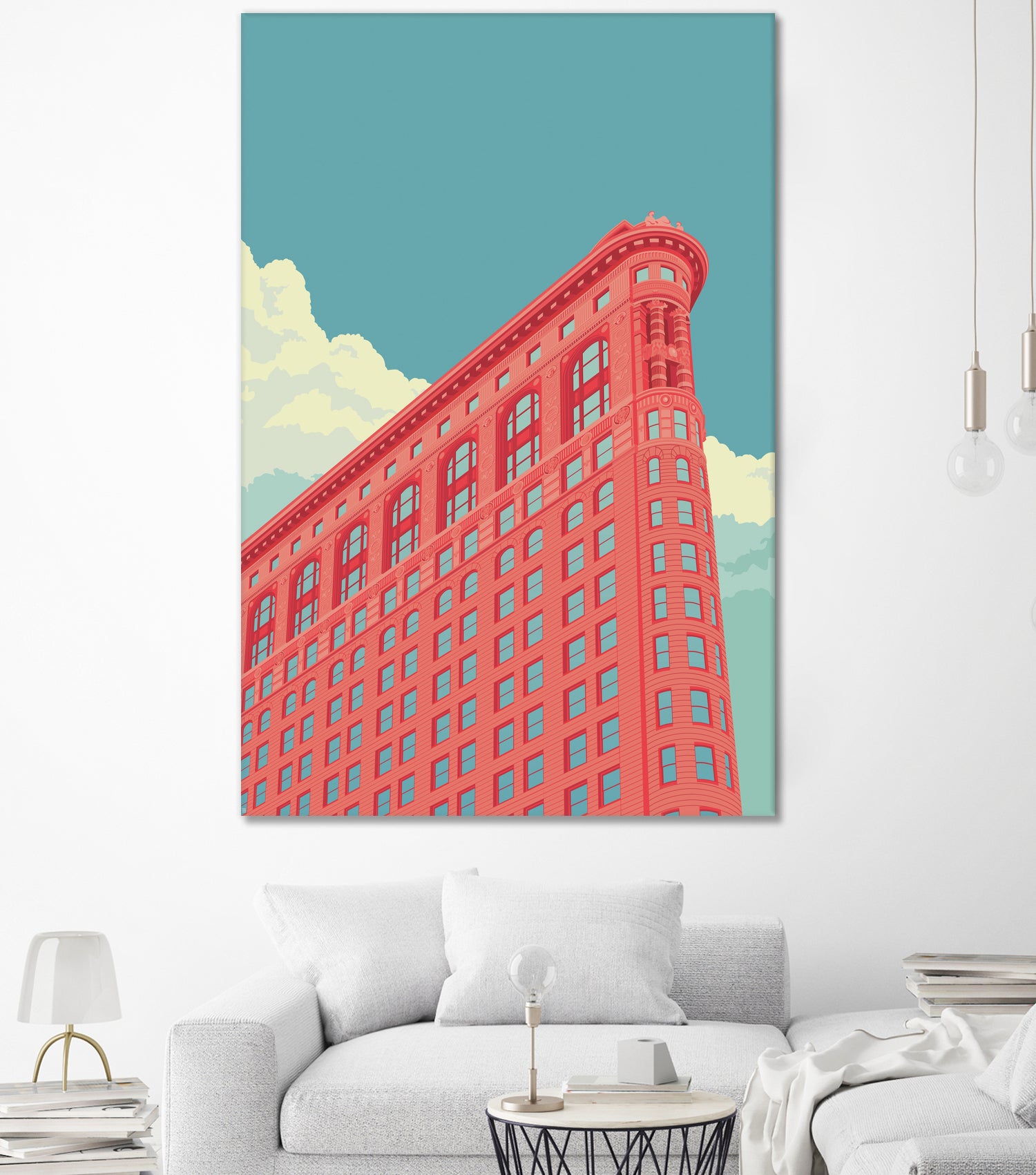 Flatiron Building 2 by Remko Heemskerk on GIANT ART - vector illustration