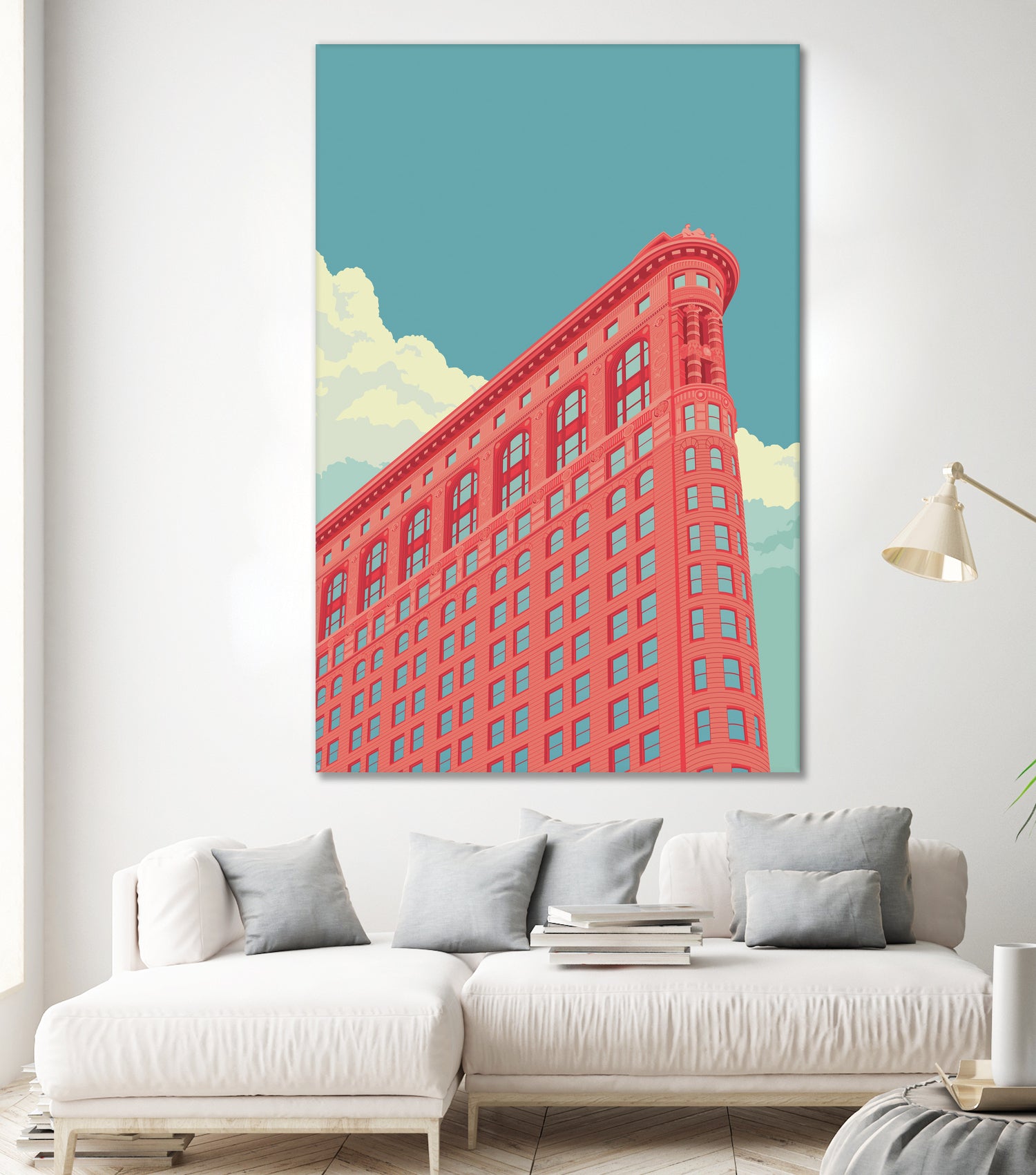 Flatiron Building 2 by Remko Heemskerk on GIANT ART - vector illustration