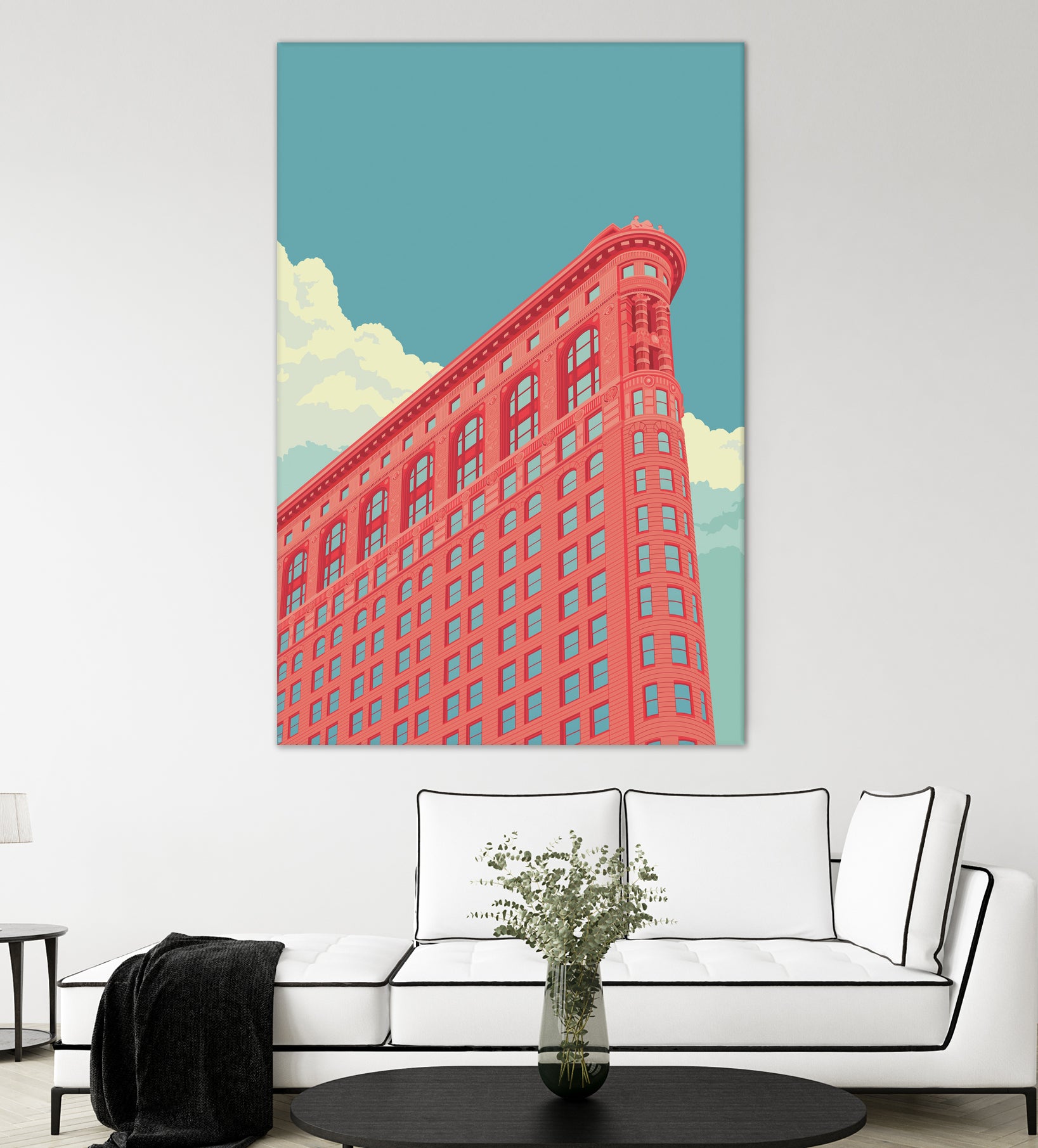 Flatiron Building 2 by Remko Heemskerk on GIANT ART - vector illustration