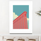 Flatiron Building 2 by Remko Heemskerk on GIANT ART - vector illustration