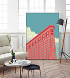 Flatiron Building 2 by Remko Heemskerk on GIANT ART - vector illustration