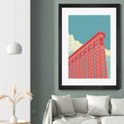 Flatiron Building 2 by Remko Heemskerk on GIANT ART - vector illustration