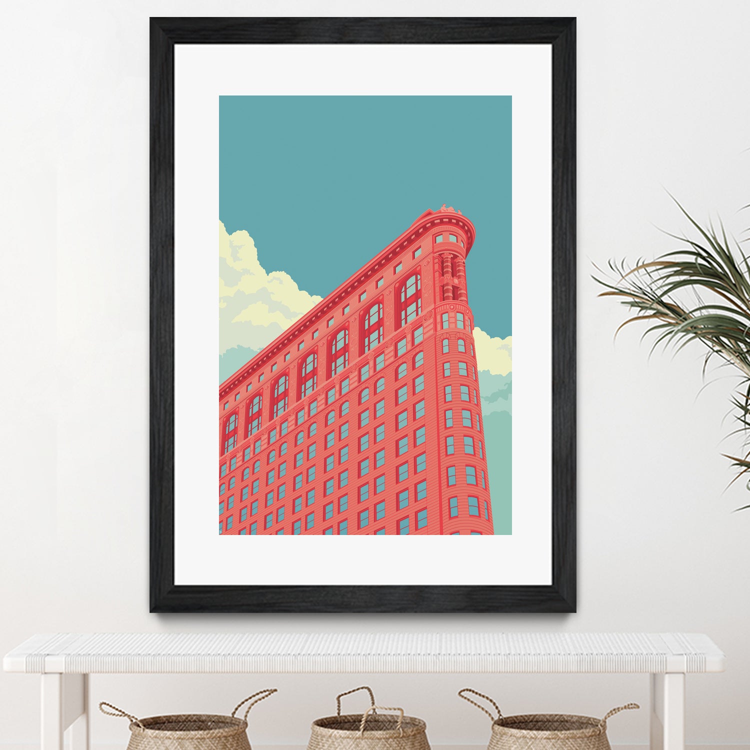 Flatiron Building 2 by Remko Heemskerk on GIANT ART - vector illustration