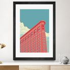 Flatiron Building 2 by Remko Heemskerk on GIANT ART - vector illustration