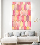 Stained Glass 1 by Elisabeth Fredriksson on GIANT ART - pink digital painting