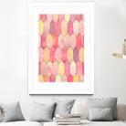 Stained Glass 1 by Elisabeth Fredriksson on GIANT ART - pink digital painting