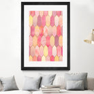 Stained Glass 1 by Elisabeth Fredriksson on GIANT ART - pink digital painting