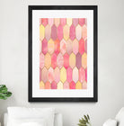 Stained Glass 1 by Elisabeth Fredriksson on GIANT ART - pink digital painting