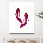 Dancing Shoes by Sara Eshak on GIANT ART - pink photo illustration