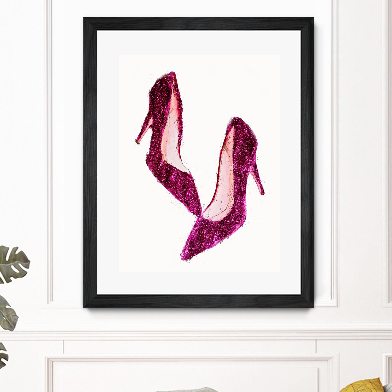 Dancing Shoes by Sara Eshak on GIANT ART - pink photo illustration