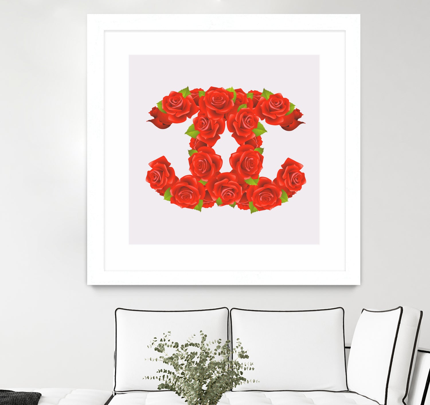 Red Roses by Sara Eshak on GIANT ART - red 3d art