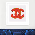 Red Roses by Sara Eshak on GIANT ART - red 3d art