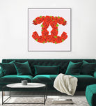 Red Roses by Sara Eshak on GIANT ART - red 3d art